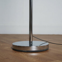 Valuelights Charles Chrome Floor Lamp With White Drum Shade - thumbnail 4