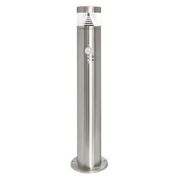 Long Life Lamps Company Pir Led Bollard Garden Lamp Post Stainless Steel Outdoor Pir Ground Light Cool White