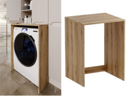 Impact Furniture Washing Machine Cabinet Bathroom Laundry Utility Room Cupboard Storage Set Nova - thumbnail 5