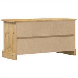 Berkfield Tv Cabinet Corona 100X40X52 Cm Solid Wood Pine - thumbnail 6