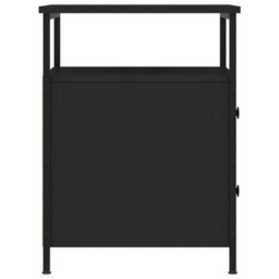 Berkfield Bedside Cabinets 2 Pcs Black 44X45X60 Cm Engineered Wood - thumbnail 7