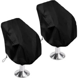 2-Piece Outdoor Yacht Seat Covers, Waterproof And Dustproof Marine Covers For Center Bar - thumbnail 1
