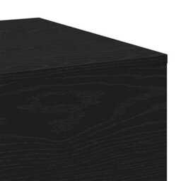 Berkfield Coffee Table Black Oak 100X30X36,5 Cm Engineered Wood - thumbnail 8