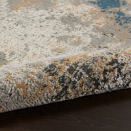 Luxurious Grey Blue Modern Abstract Rug For Living Room Bedroom & Dining Room-160Cm X 221Cm - thumbnail 7