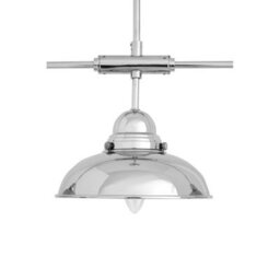 Orsina Chrome 3 Pendant Ceiling Light, Industrial Style Hanging Light With Chrome Finish, Pendant Lamp - thumbnail 3