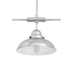 Orsina Chrome 3 Pendant Ceiling Light, Industrial Style Hanging Light With Chrome Finish, Pendant Lamp - thumbnail 4