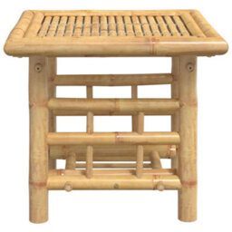 Walplus Side Table 45X45X45 Cm Bamboo For Living Rooms, Bedrooms, Hallways - thumbnail 4