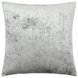 Paoletti Verona Crushed Velvet Feather Rich Cushion - thumbnail 1