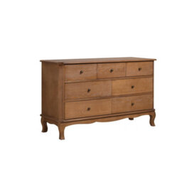 Melody Maison 7 Drawer Dark Wood Chest Of Drawers & Pair Of 3 Drawer Bedside Tables - Ashwell Range - thumbnail 9