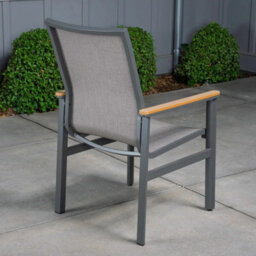 Xample Sunvilla Sara 7 Piece Garden Dining Set Aluminium Sling Chairs Swivel Rockers Table Cover Outdoor Patio Furniture - thumbnail 6