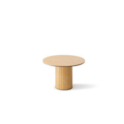 Arte  Rotto 9 Dining Table 120Cm Oak Vincenza - Curved Design For Modern Gatherings - thumbnail 1