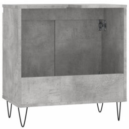 Berkfield Bathroom Cabinet Concrete Grey 58X33X60 Cm Engineered Wood - thumbnail 7