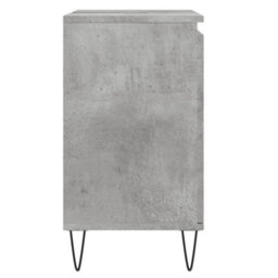 Berkfield Bathroom Cabinet Concrete Grey 58X33X60 Cm Engineered Wood - thumbnail 6
