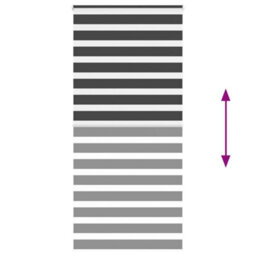 Berkfield Modern Zebra Blind Black 100X200 Cm Fabric Width 95.9 Cm Polyester - thumbnail 5