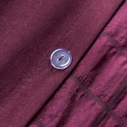 Ohs Seersucker Duvet Cover With Pillowcase Bedding, Wine - Single - thumbnail 5