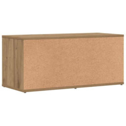 Berkfield Tv Cabinet Artisan Oak 80X34X35.5 Cm Engineered Wood - thumbnail 7