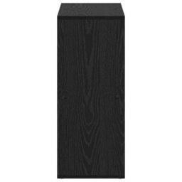Berkfield Book Cabinet Black Oak 69.5 X 29 X 69.5 Cm Engineered Wood - thumbnail 6