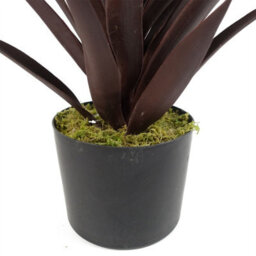 Leaf 85Cm Dark Red Yucca Plant Artificial - thumbnail 5