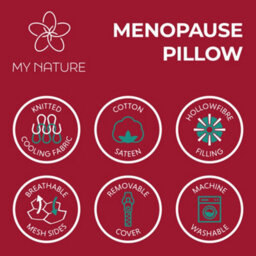 My Nature Cooling & Comfort Menopause Support Pillow - thumbnail 5