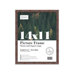 14X11 Walnut Picture Frame (35.6 X 27.9Cm) Poster, Photo, Artwork, Gallery Wall Or Print - thumbnail 1