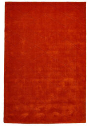 Orange Chequered , Geometric Luxurious , Modern , Plain , Wool Easy To Clean Rug For Bedroom, Living Room - 120Cm X 170Cm - thumbnail 7
