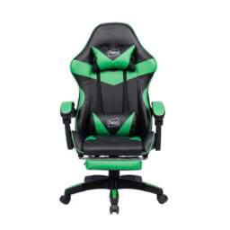 Neo Green Massage Recliner Leather Computer Gaming Office Chair With Footrest - thumbnail 7
