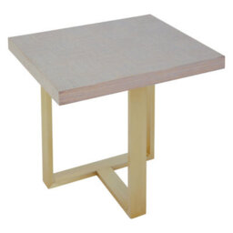Orsina Villi Gold Finish Side Table - thumbnail 4