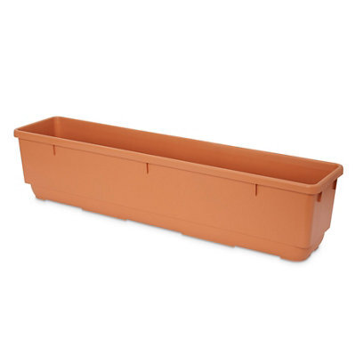 Verve Florus Rectangular Plastic Trough 17.8L (W)20Cm - image 1