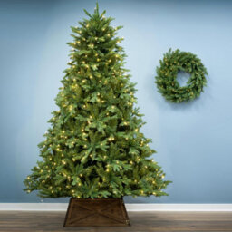 Christmas Tree World The 8Ft/240Cm Pre-Lit Outdoor Woodland Pine Tree - thumbnail 2
