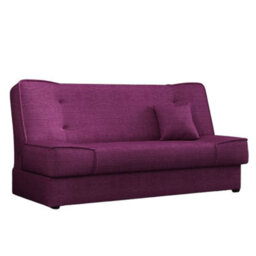 Gabi Purple Sofa Bed With Storage Comfortable 3 Seater Couch With Sleeping Function Enjoy16 - thumbnail 3