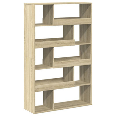 Berkfield Classic Bookcase Sonoma Oak 100X33X156.5 Cm Engineered Wood
