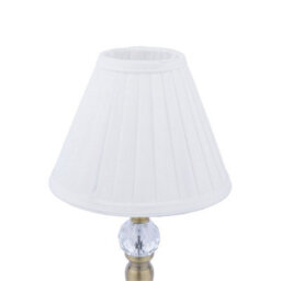 Pagazzi Lighting Pagazzi Edwina Antique Brass Touch Table Lamp - thumbnail 5