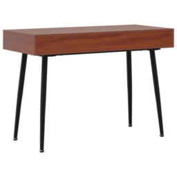 Berkfield Computer Desk With Drawer Brown 110X50X75 Cm Engineered Wood - thumbnail 6