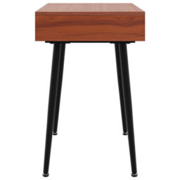 Berkfield Computer Desk With Drawer Brown 110X50X75 Cm Engineered Wood - thumbnail 5