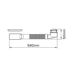 Flomasta Black Syphon, (Dia)32mm - thumbnail 2