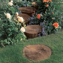 Bradstone Antique Brown Round Stepping Stone