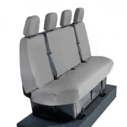 Man Tge (2017 Onwards) Rear Seat Covers Tailored (Grey) - Uk Custom Covers - thumbnail 5