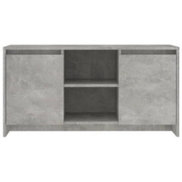 Vidaxl Tv Cabinet Concrete Grey 102X37.5X52.5 Cm Engineered Wood - thumbnail 3
