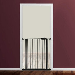 Bettacare Child And Pet Gate, 113.8Cm - 121.4Cm, Matt Black, Extra Tall Gate 104Cm In Height, Pressure Fit Stair Gate - thumbnail 2