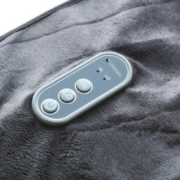 Far Infrared Heated Lap Blanket - Mains Powered Lightweight Warm Cosy Fleece Throw With 2 Heat Settings - Measures 85 X 45Cm - thumbnail 5