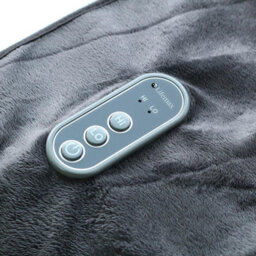 Far Infrared Heated Lap Blanket - Mains Powered Lightweight Warm Cosy Fleece Throw With 2 Heat Settings - Measures 85 X 45Cm - thumbnail 3