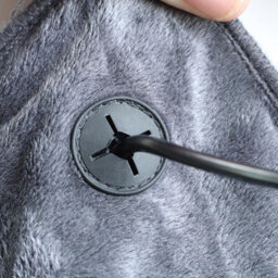 Far Infrared Heated Lap Blanket - Mains Powered Lightweight Warm Cosy Fleece Throw With 2 Heat Settings - Measures 85 X 45Cm - thumbnail 2