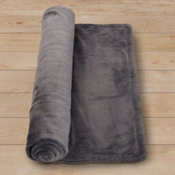 Far Infrared Heated Lap Blanket - Mains Powered Lightweight Warm Cosy Fleece Throw With 2 Heat Settings - Measures 85 X 45Cm - thumbnail 1