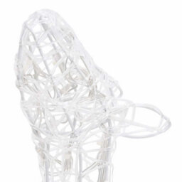 Berkfield Classic Acrylic Reindeer Family Christmas Decoration 160 Led Warm White - thumbnail 5