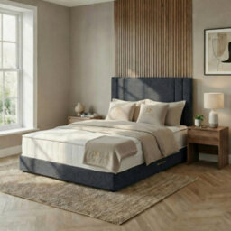 DS Living Velora Graphite Divan Single Bed - thumbnail 1