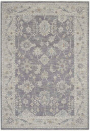 Charcoal Traditional Persian Bordered Floral Rug For Living Room Bedroom And Dining Room-239Cm X 315Cm - thumbnail 9