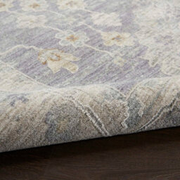 Charcoal Traditional Persian Bordered Floral Rug For Living Room Bedroom And Dining Room-239Cm X 315Cm - thumbnail 6
