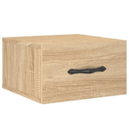 Berkfield Wall-Mounted Bedside Cabinets 2 Pcs Sonoma Oak 35X35X20 Cm - thumbnail 5