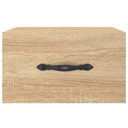 Berkfield Wall-Mounted Bedside Cabinets 2 Pcs Sonoma Oak 35X35X20 Cm - thumbnail 6
