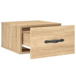 Berkfield Wall-Mounted Bedside Cabinets 2 Pcs Sonoma Oak 35X35X20 Cm - thumbnail 7